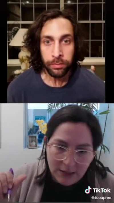 Eating during an interview
