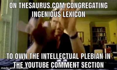 You mean yuo do&rsquo;nt peruse thesaurus.ccom? How asinine 😭🧐🧐🧐🤓🤓🤣🤣🤣🤣🤣