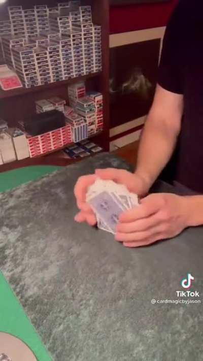 This is how the casinos shuffle their cards