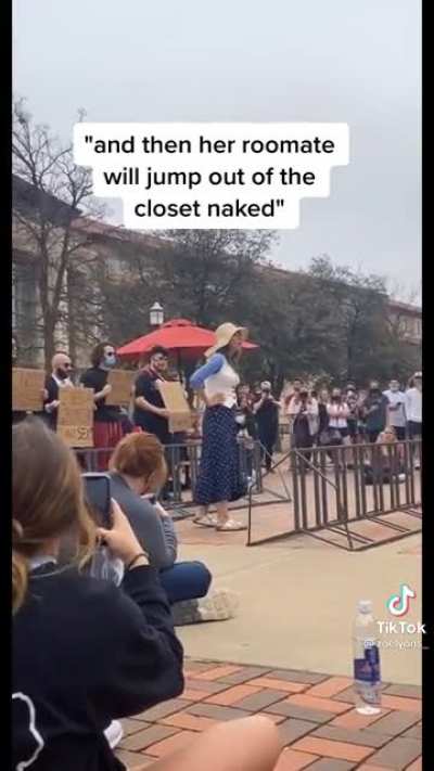 to scare college students into religion