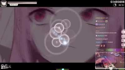 Playing osu be like