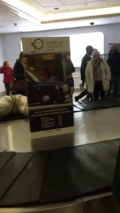 Security to baggage claim three, please