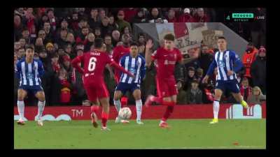 Thiago's Insane Champion&rsquo;s League Goal Shot Trajectory