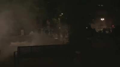 Portland courthouse riot day/night 59