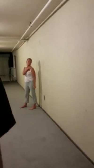 Ordered to Perform Naked Motel Walk