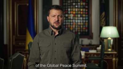 "The task is to speed up the moment when F-16s will help us keep Russian terrorists away" - President Zelenskyy's address, 25th August 2023