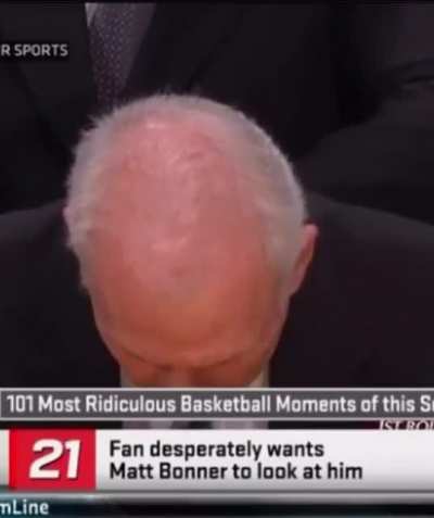 My man just wants to make eye contact with greatness &macr;\_(ツ)_/&macr;