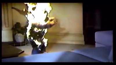 In Child&rsquo;s Play (1988) Ed Gale was hired to play as Chucky for the fire scene as he was around 30% taller than the doll. This meant they created a living room stage that was 30% bigger and actually set him on fire.