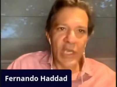 Haddad eu n&atilde;o era familiar com esse seu jogo!