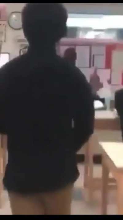 Nigga told me he was gonna shoot up the school and I&rsquo;m his first victim