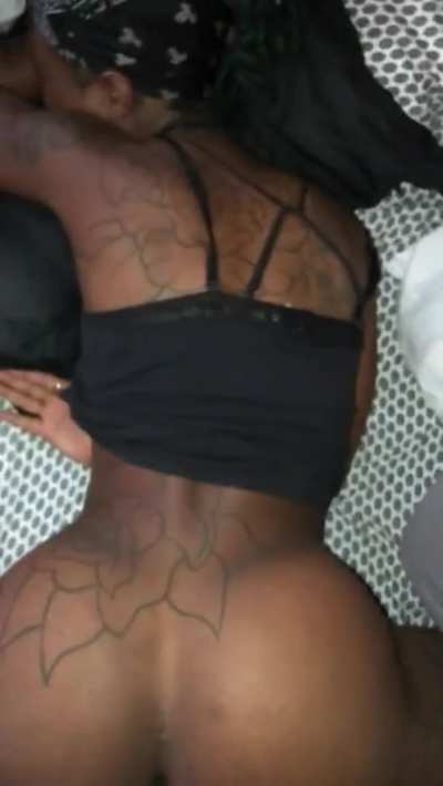 BBC Big Ass Big Dick Bubble Butt Doggystyle Ebony MILF Mom Tattoo Tight Pussy
