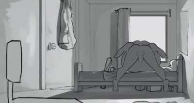 Ghost giving blowjob (ronnie) [Japanese afternoon]