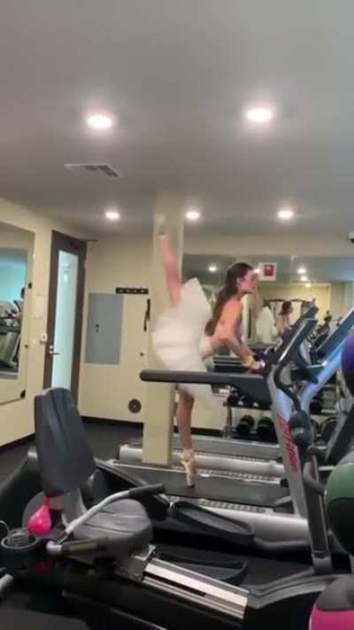 GirlsInAGif. Ballerina Workout