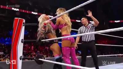 Carmella grabs Liv Morgan&rsquo;s pretty little face