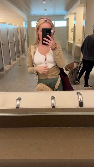 Always pulling them out right in plain sight 
