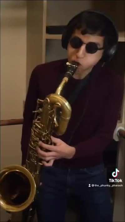 &ldquo;Angel of Death&rdquo; on Baritone Sax