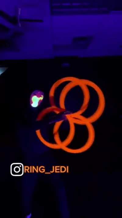 Rings manipulation video with a twist