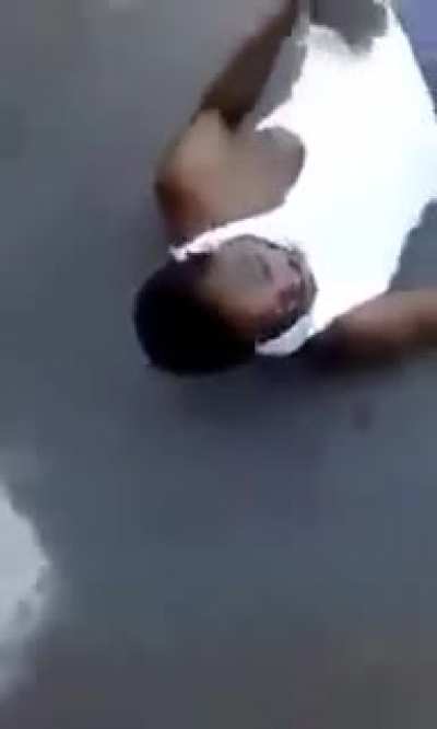 This punk thought his friends would be impressed if he played the "knockout game" &amp;amp; walked up to an old man and dropped him with a sucker punch. Fortunately for us he never thought about what would happen if the old man ate his punch and started givin