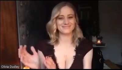 Would you secretly jerk off if you were on a Zoom call with Olivia Taylor Dudley?