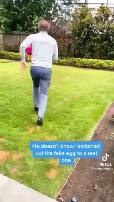 My man panicked