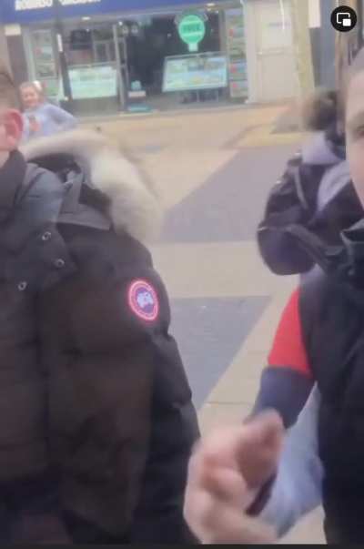 Two British teenagers attack and racially abuse two shop owners