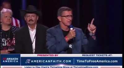 Michael Flynn tonight: &ldquo;If we are going to have one nation under God, which we must, we have to have one religion. One nation under God, and one religion under God."