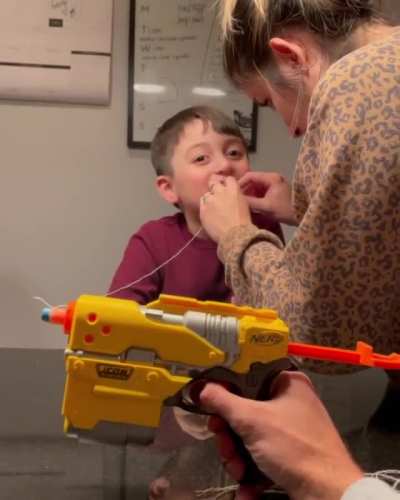 The Dad dental plan.