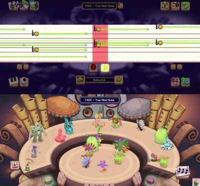 The Amazing Digital Circus: "Your New Home" by Gooseworx in the My Singing Monsters Composer App!