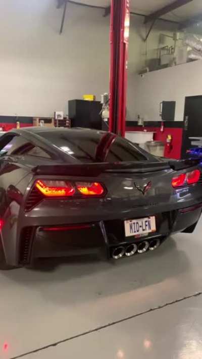 Stage 2 performance upgrade on a 2017 Z06 by @Vengeance Racing in Cumming, GA! Bigger supercharger pulleys, long tube headers, and cam. Should make about 850 at the crank when it&rsquo;s done. Sounds INCREDIBLE!