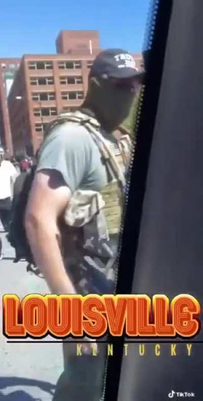Armed Larpers Attempt To Intimidate A Local Resident Of Louisville