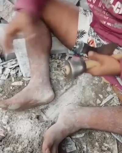 Cutting stone like a boss, OSHA disapproved