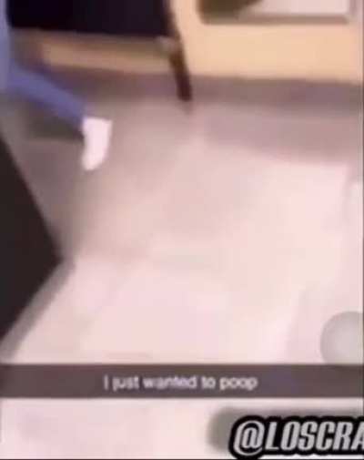 To take a dump.