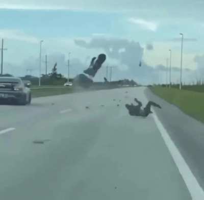 Lucky to walk away.