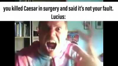 Lucius be like &ldquo;wtf am I supposed to do now?!&rdquo;