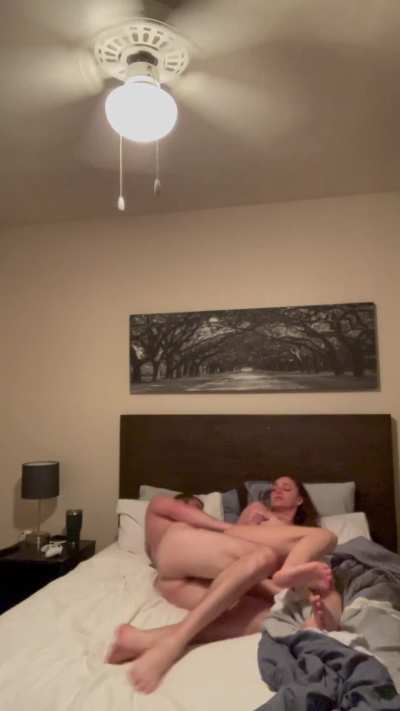 Listen to me beg him to keep going..Then I got to taste my own cum AND his😈