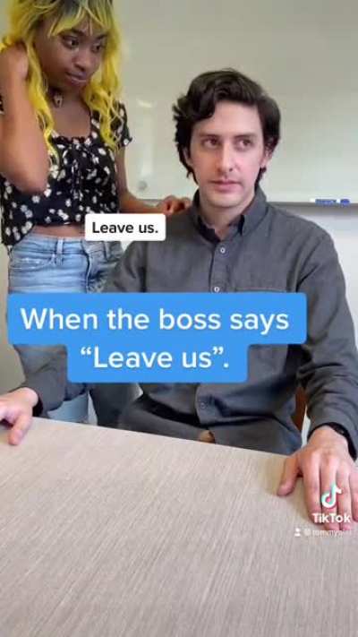 Leave us
