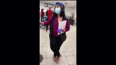 Girl defies COVID travelling regulations, posting this video to social media after vacationing in the Dominican Republic