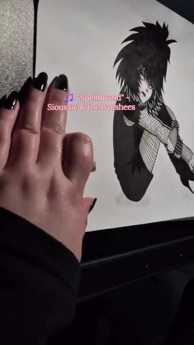 I Drew Siouxsie Sioux!