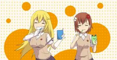 Brushing with Misaki