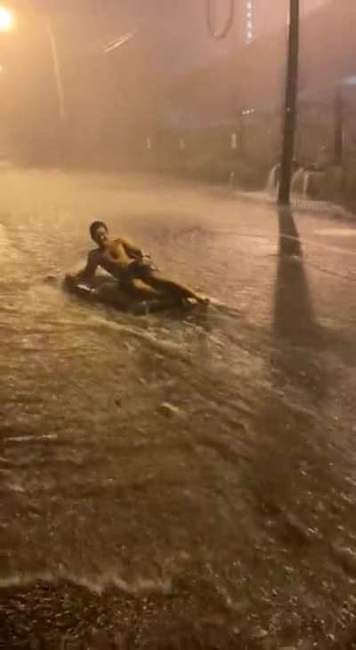 Surfing down 8th