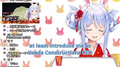 Pekora talks about talking with Moona and being a "crazy rabbit"