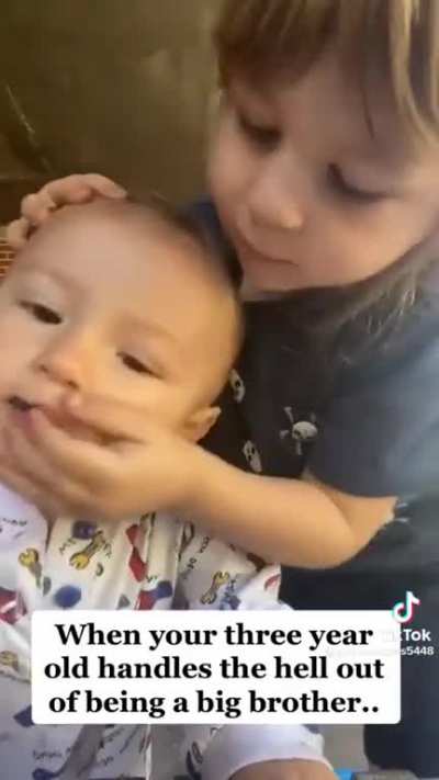 When your three year old son is a mother of 7 in his previous life