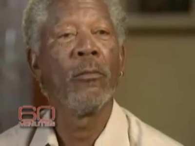 Morgan Freeman: "I&rsquo;m going to stop calling you a white man. And I&rsquo;m going to ask you to stop calling me a black man."