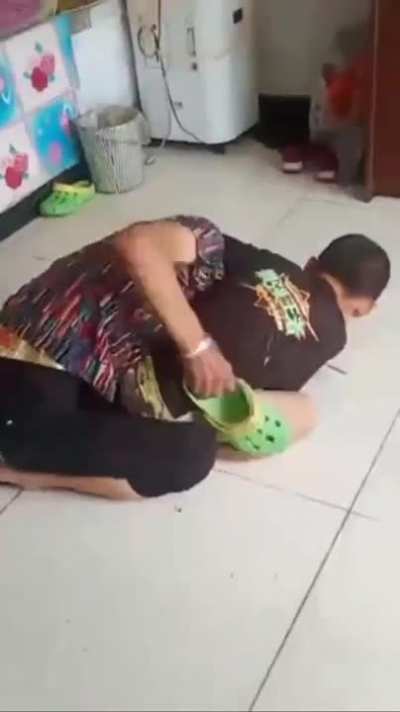&ldquo;Yeah I spanked my kids when they were little and they grew up just fine&rdquo; Grandson strangles grandma to death.