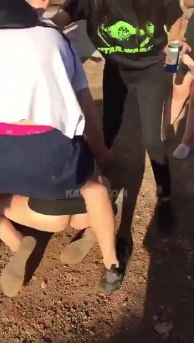 Dirty pussy fight