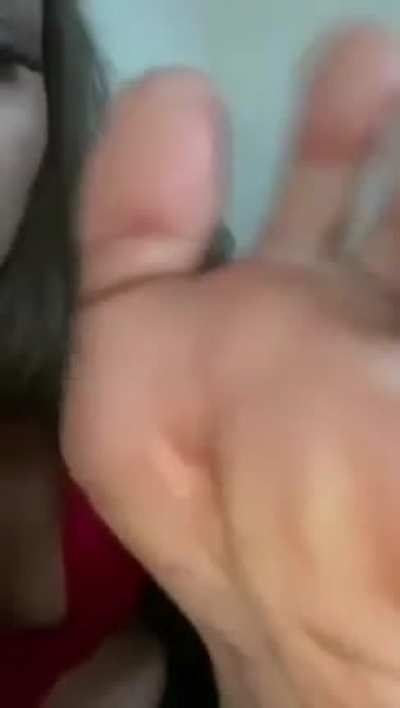 Self foot worship