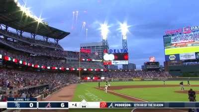 [Highlight] Joc Pederson hits his first home run as an Atlanta Brave.
