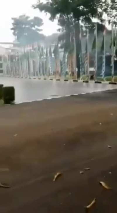 They know how to protest in Indonesia!