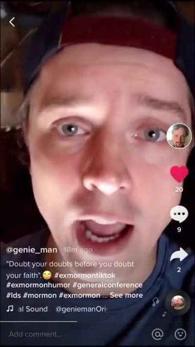 I&rsquo;ve seen a ton of TikToks on here but I haven&rsquo;t seen his stuff and his impressions are phenomenal 😂 I love exmo TikTok