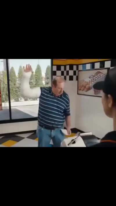 One hot ready pizza, 5$